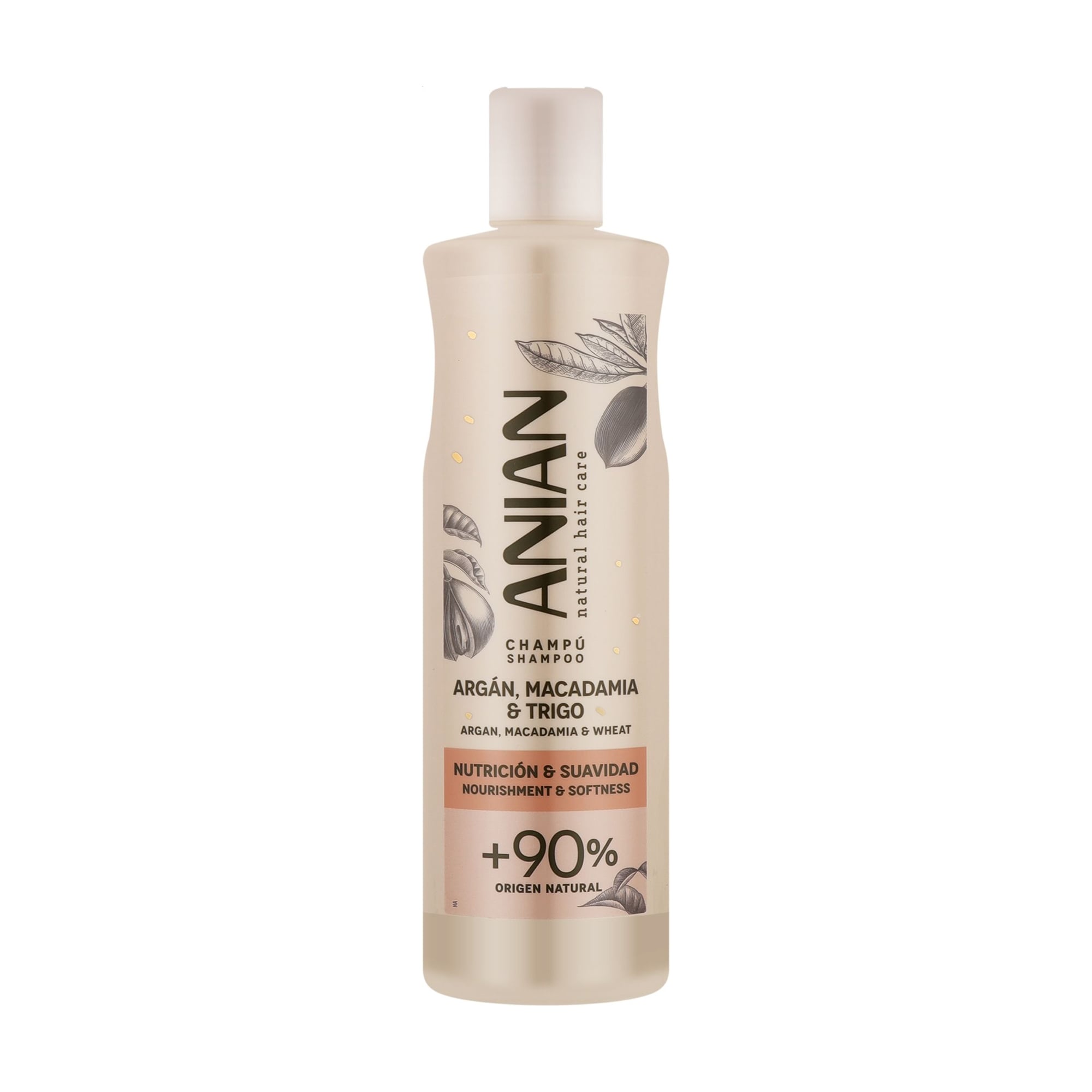Шампунь для волосся Anian Natural Nourishment &amp; Softness Shampoo, 400 мл